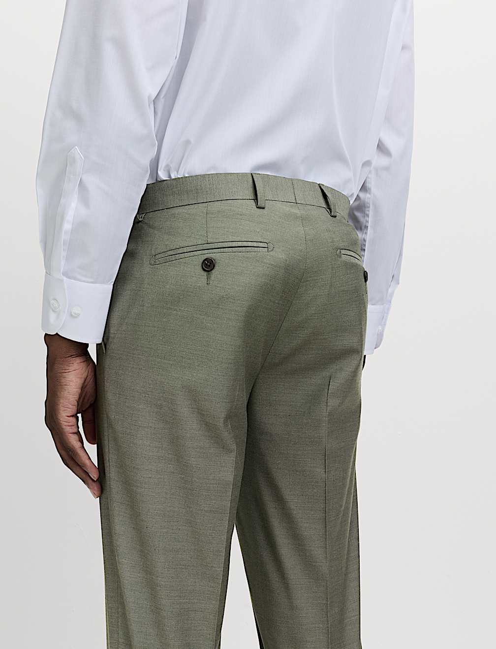 Slim Fit Stretch Suit Trousers