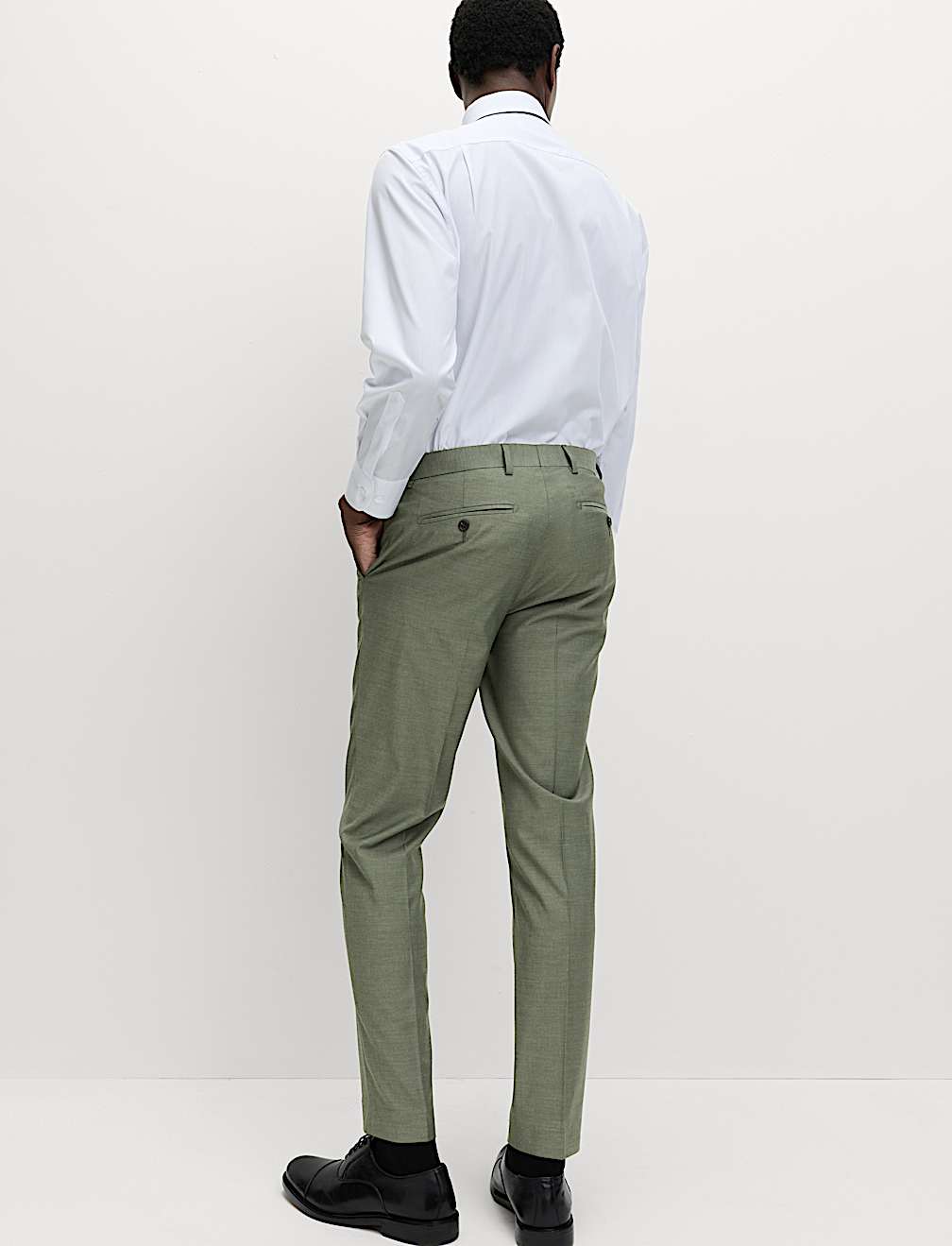 Slim Fit Stretch Suit Trousers