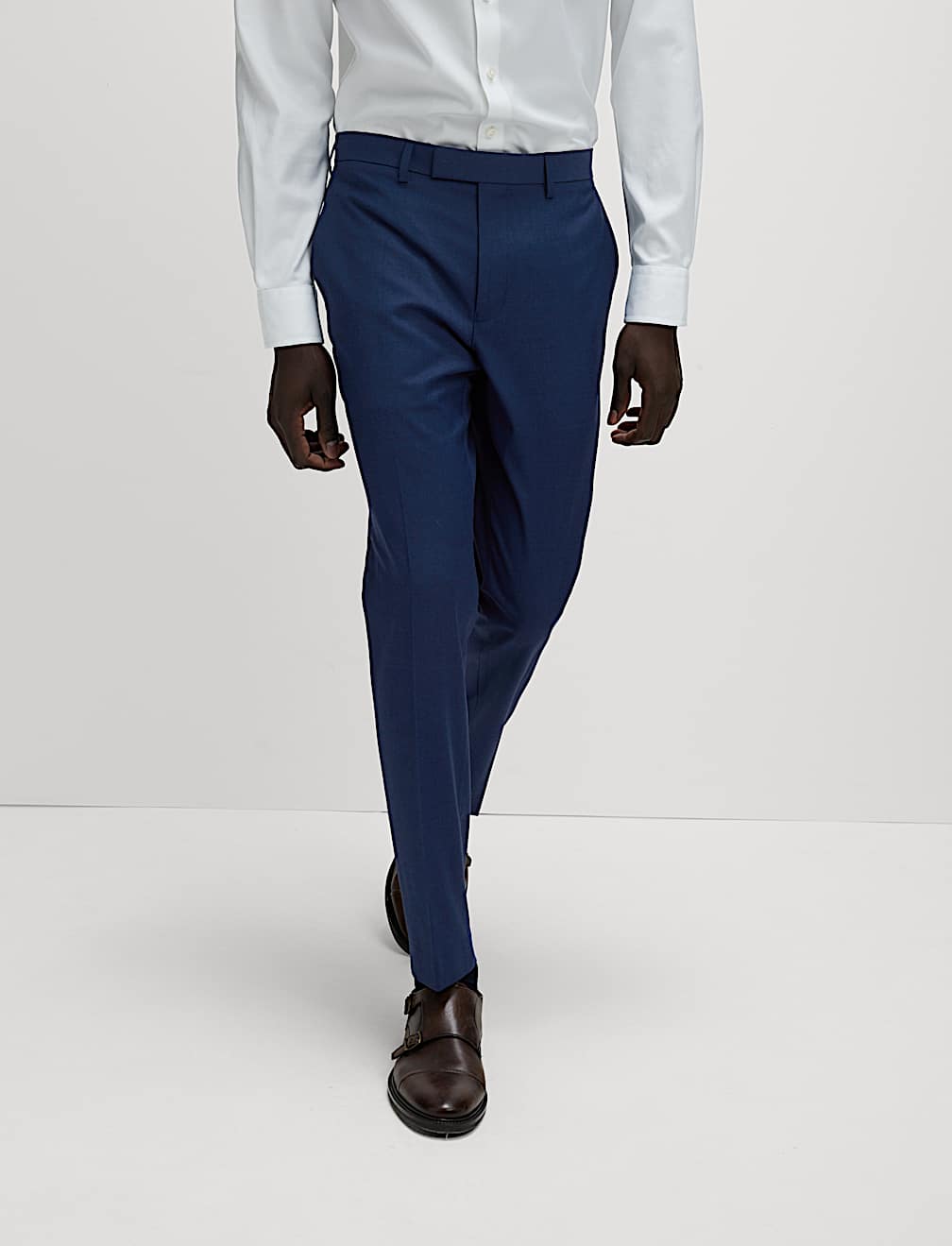 Slim Fit Stretch Suit Trousers