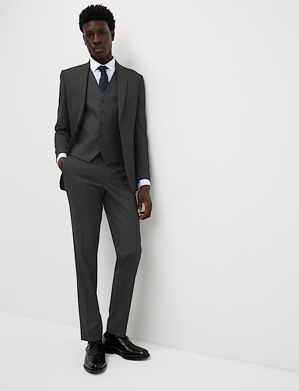Slim Fit Stretch Suit Trousers