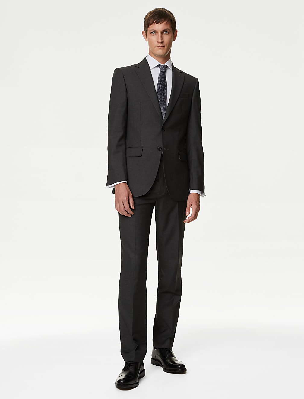 Regular Fit Stretch Suit Trousers