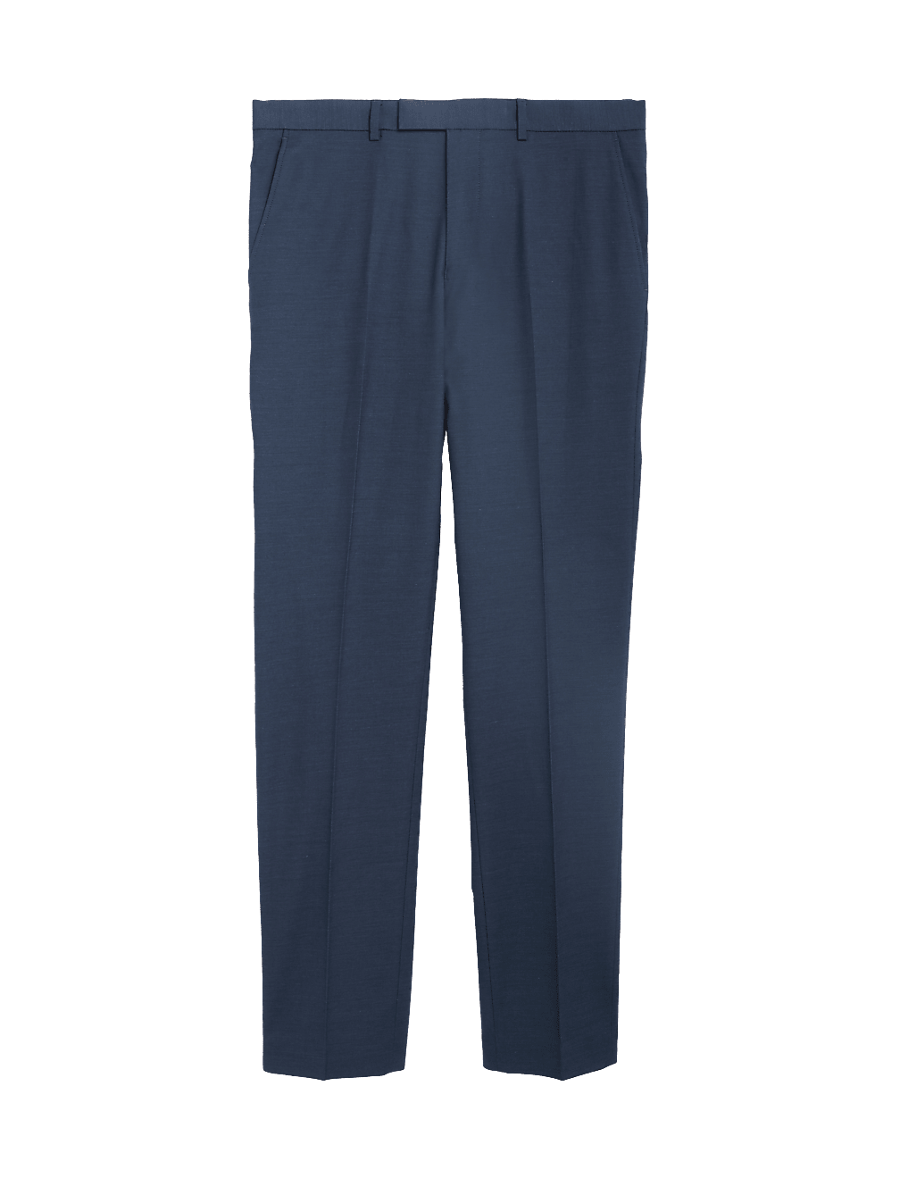 Slim Fit Sharkskin Stretch Suit Trousers