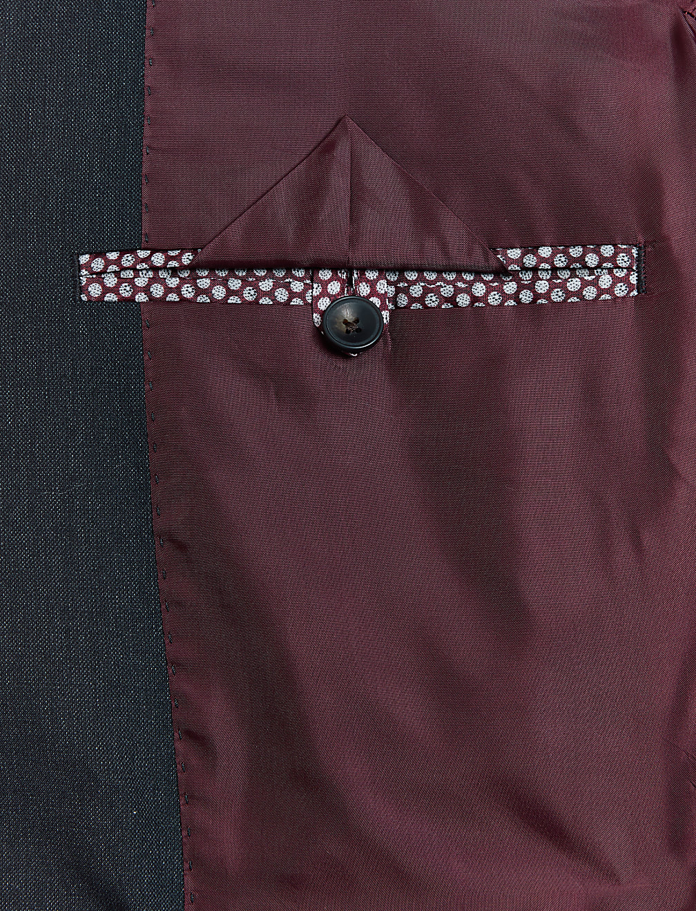 Tailored Fit Suit Jacket with Stretch