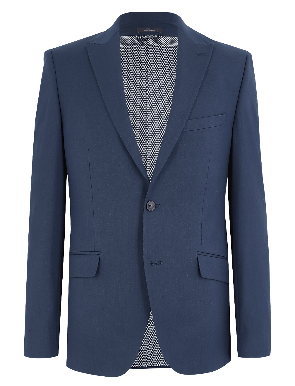 Tailored Fit Suit Jacket with Stretch