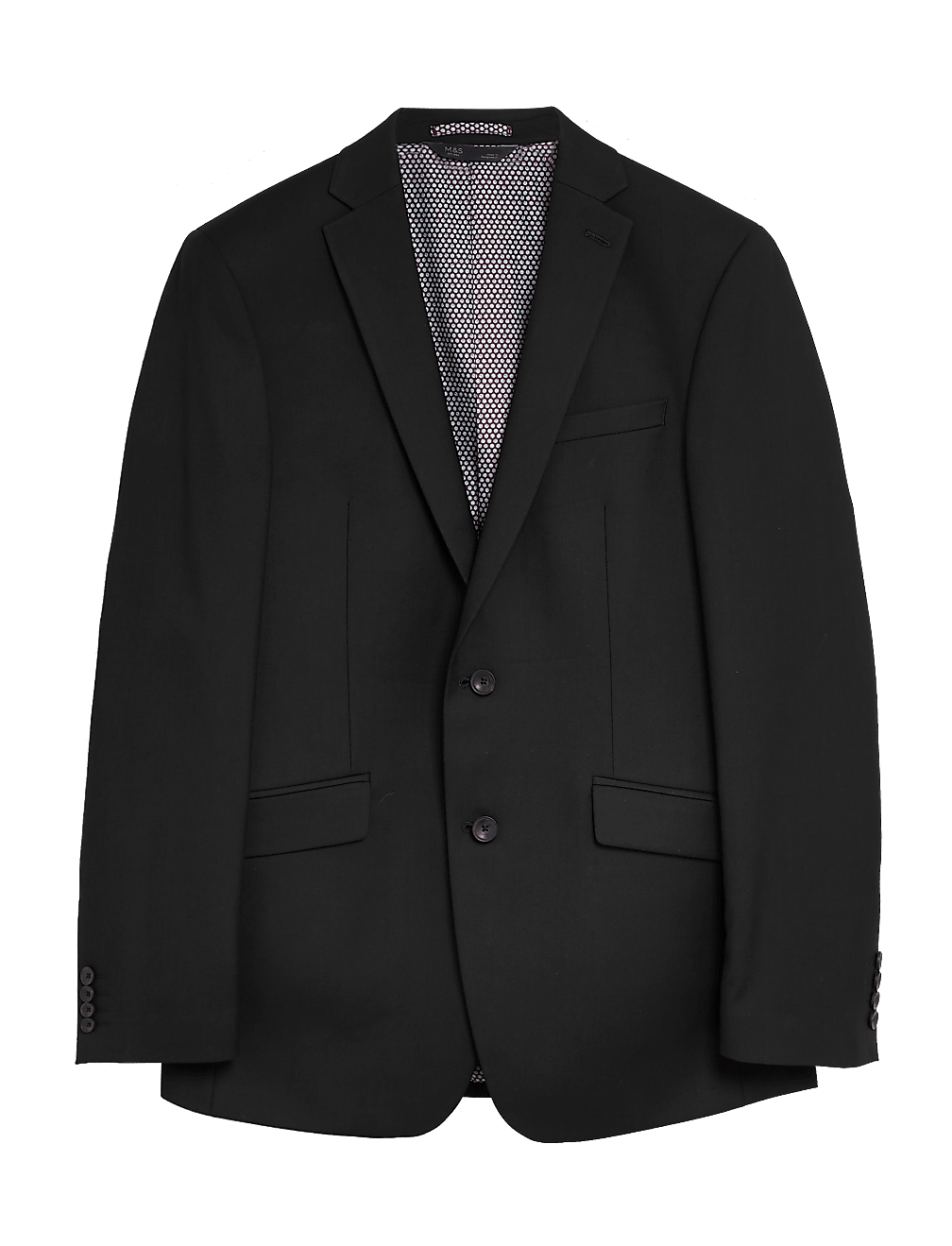 Slim Fit Suit Jacket with Stretch