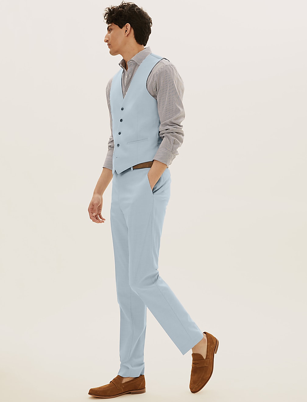 Pastel Slim Fit Waistcoat