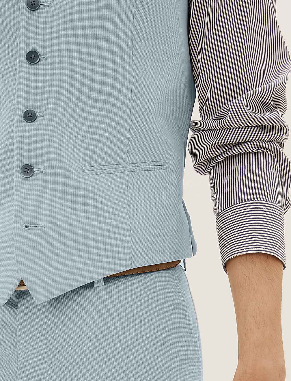 Pastel Slim Fit Waistcoat