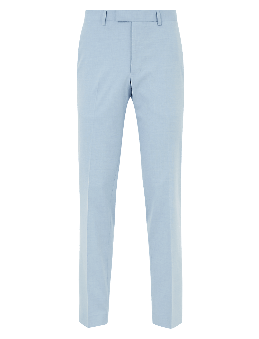 Pastel Tailored Fit Trousers with Stretch