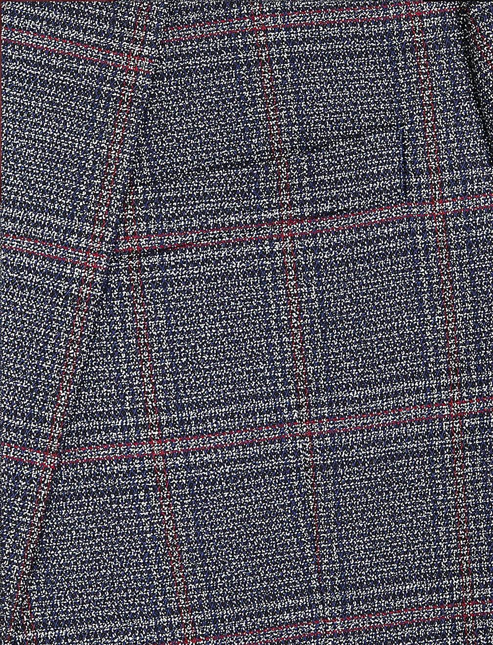 Checked Slim Fit Jacket