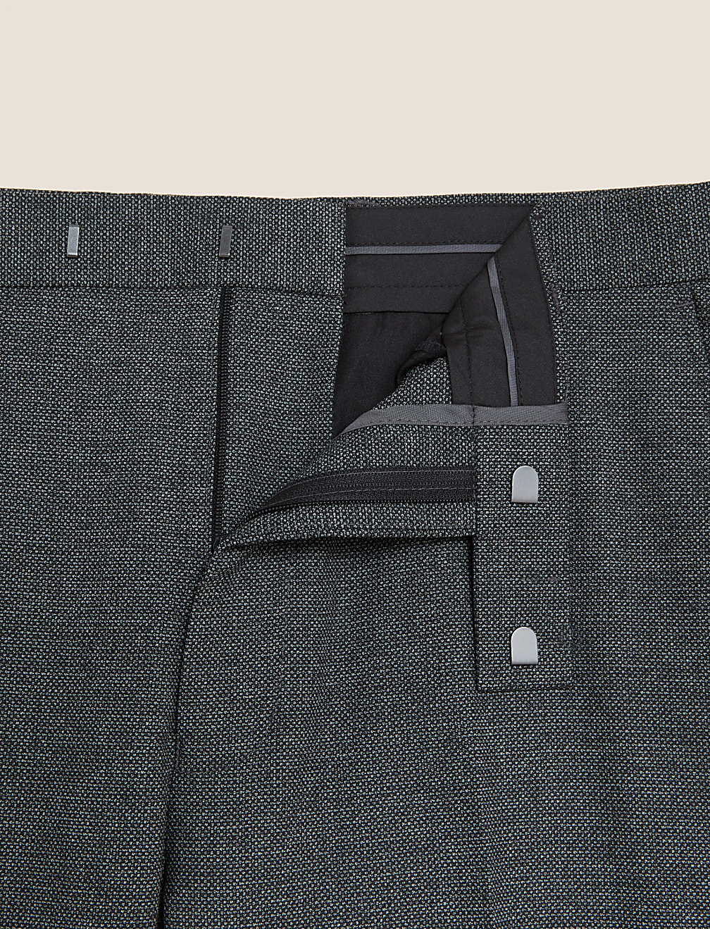 Regular Fit Stretch Suit Trousers