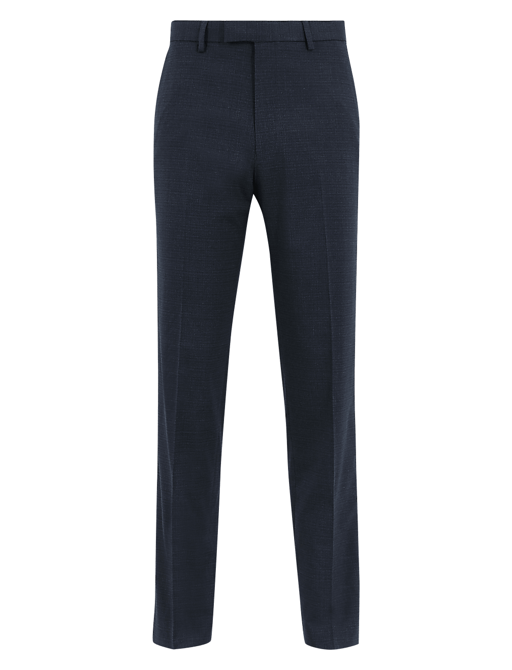 Blue Regular Fit Suit Trousers