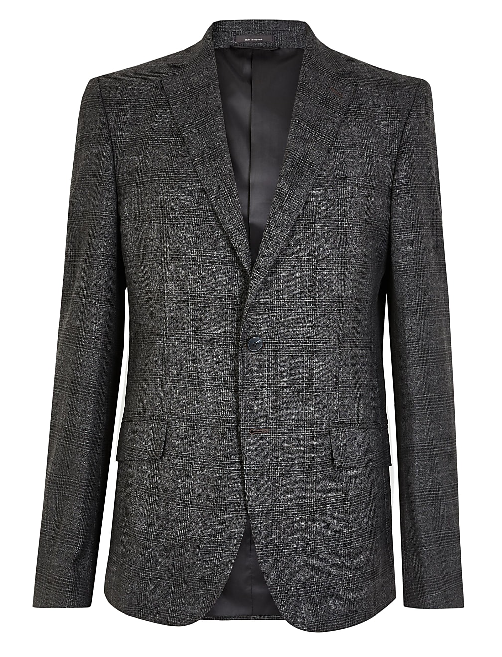 Regular Fit Check Suit Jacket
