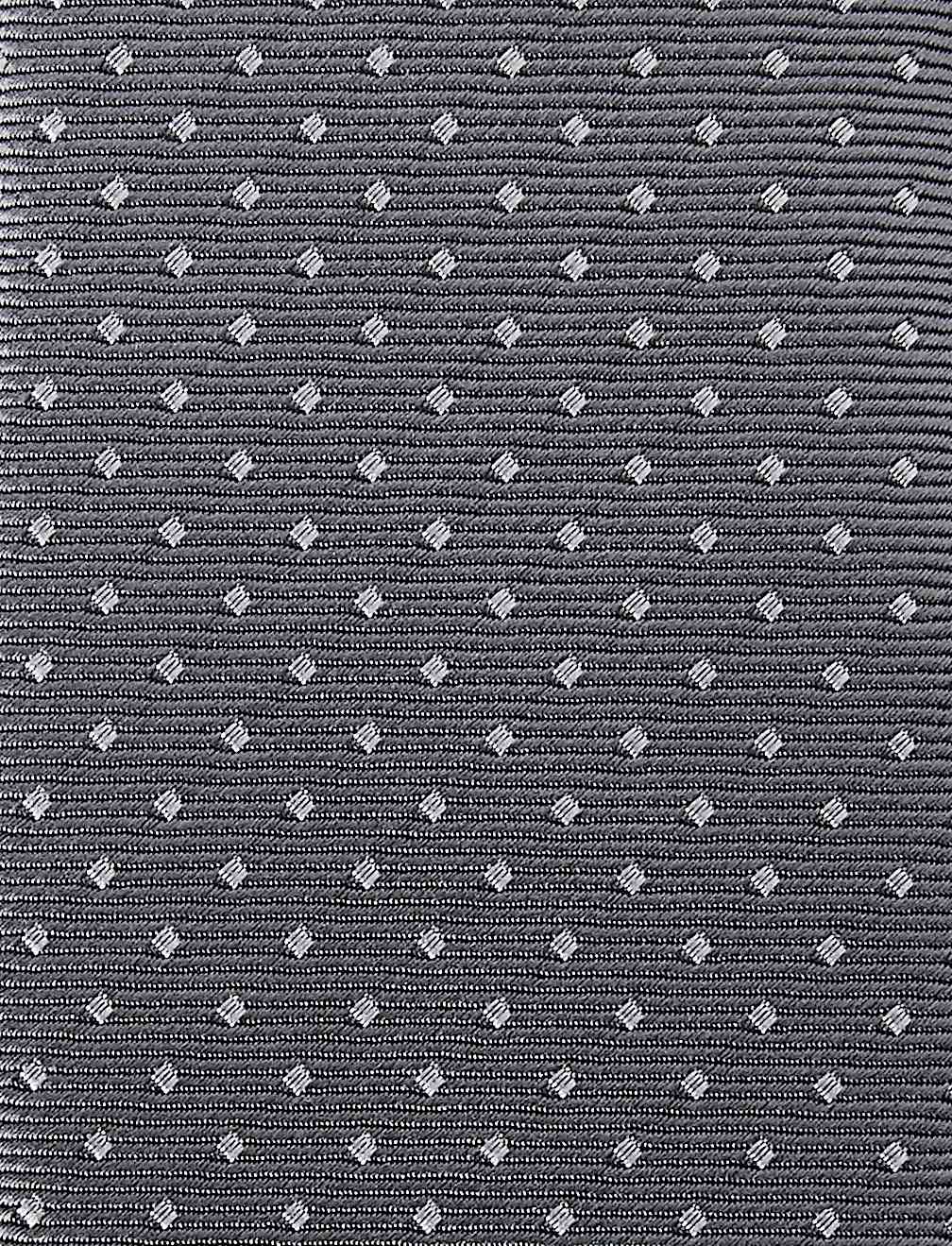 Skinny Woven Polka Dot Tie