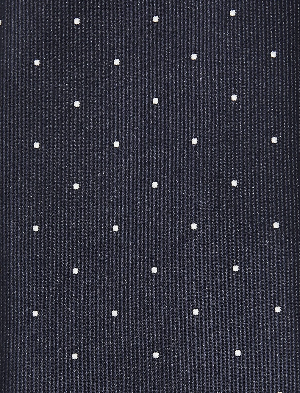 Skinny Twill Polka Dot Tie