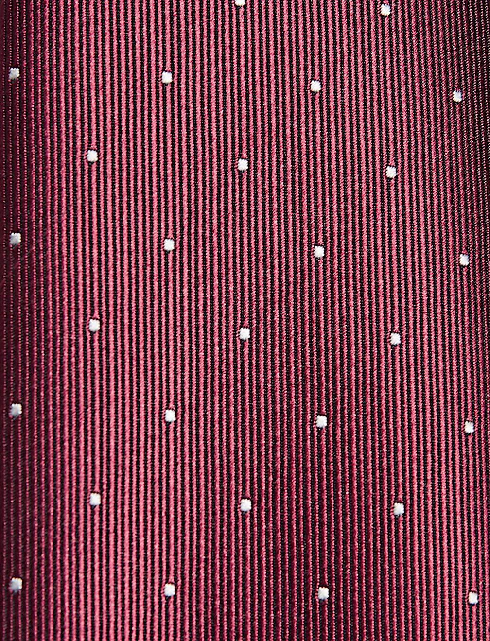 Skinny Twill Polka Dot Tie