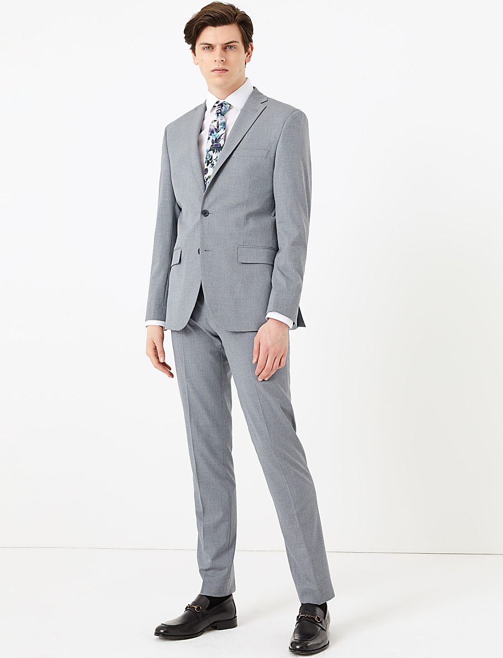 Slim Fit Check Jacket