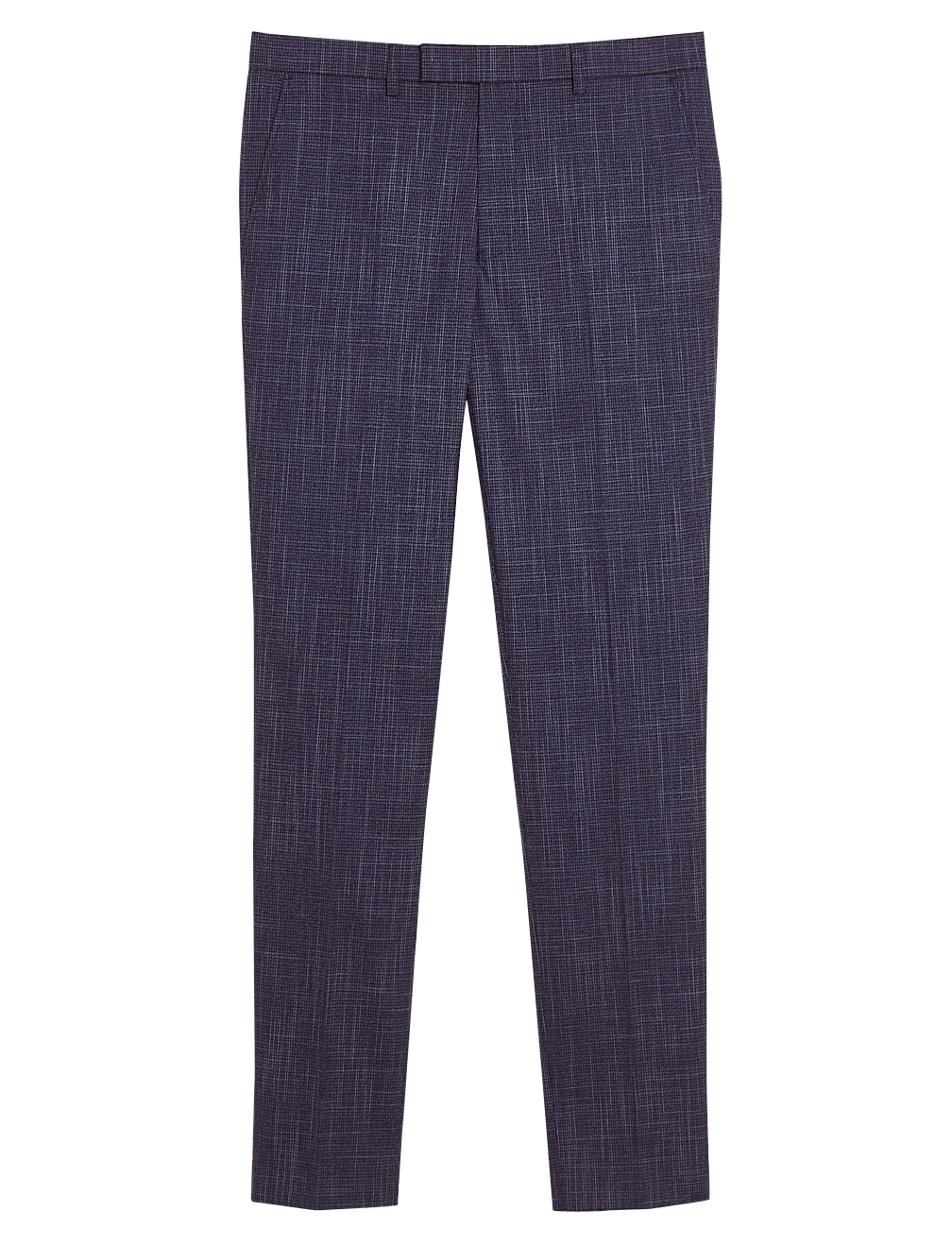 Slim Fit Textured Suit Trousers