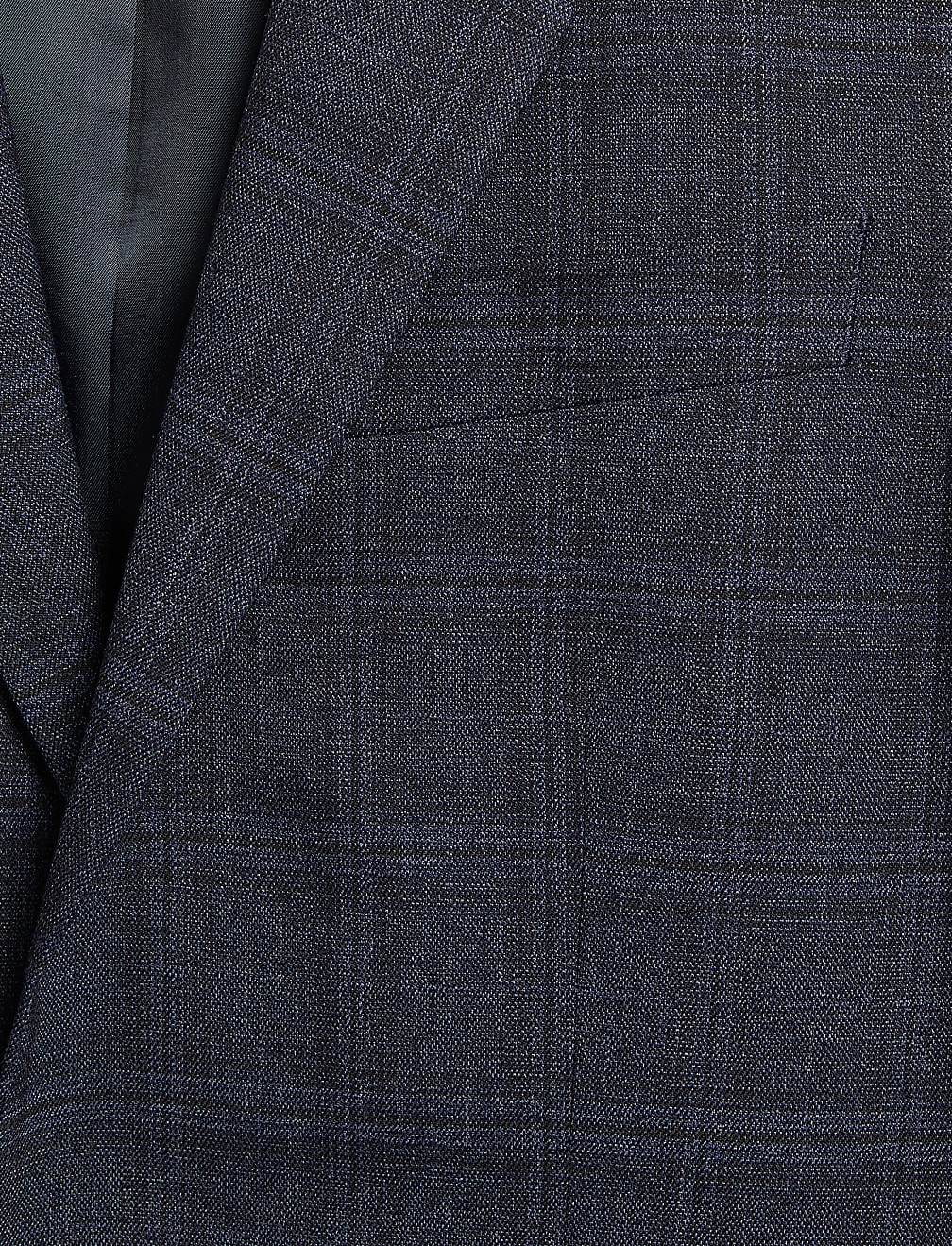 Regular Fit Check Suit Jacket