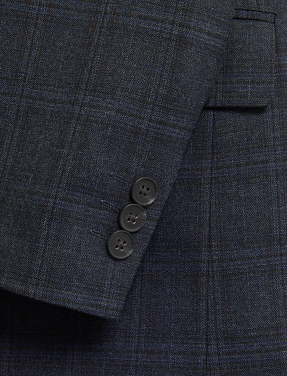 Regular Fit Check Suit Jacket