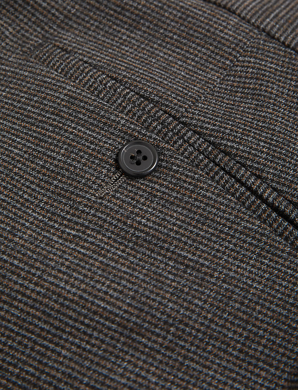 Slim Fit Puppytooth Suit Trousers