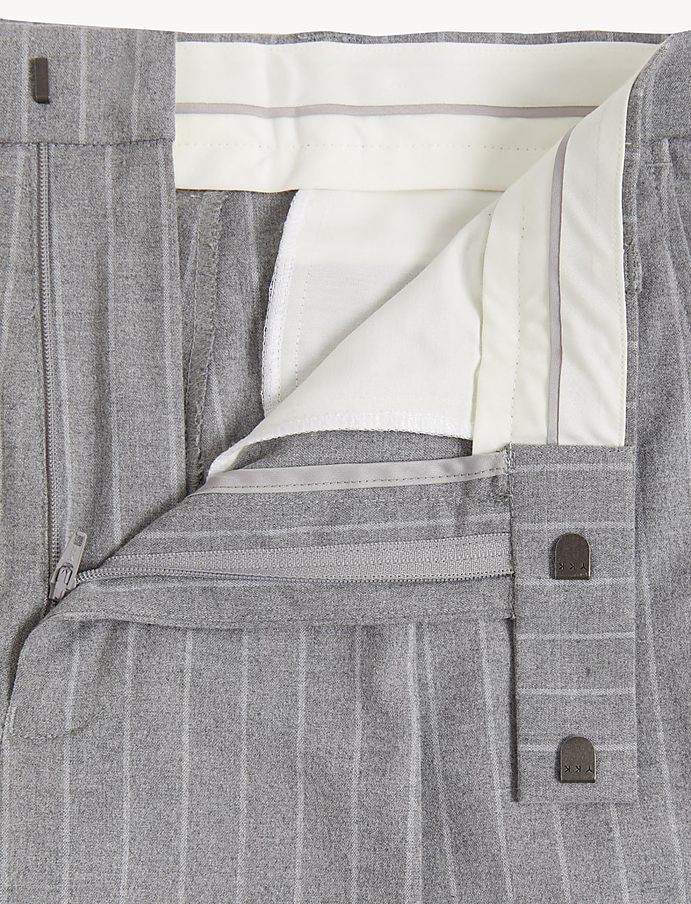 Slim Fit Pinstripe Suit Trousers