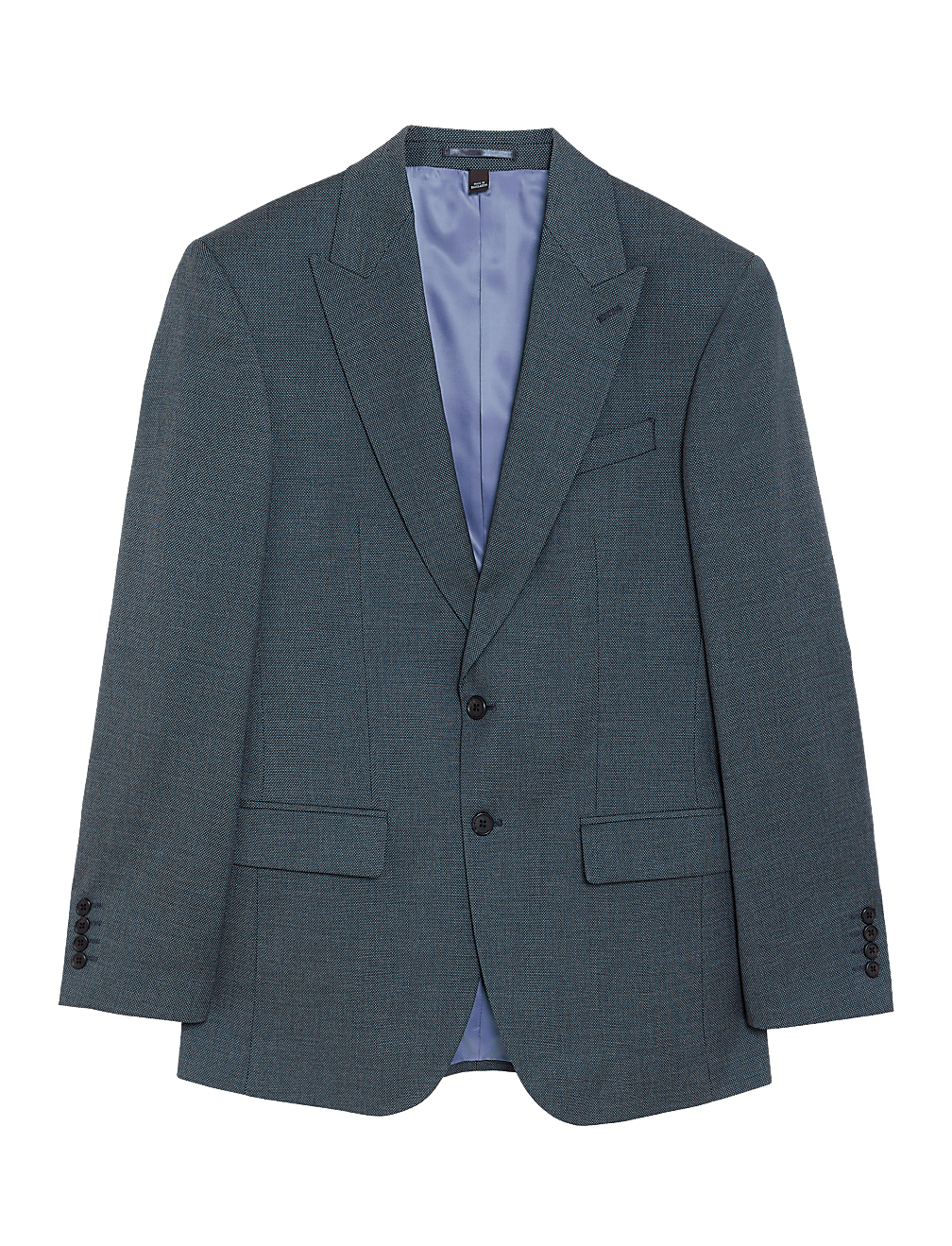 Regular Fit Textured Stretch Suit Jacket