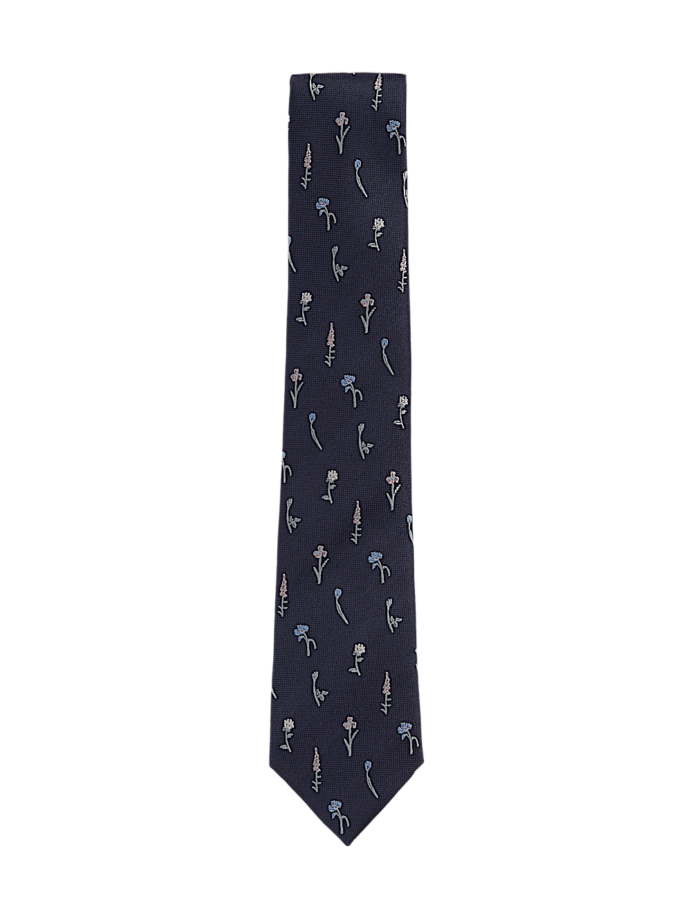 Floral Pure Silk Tie