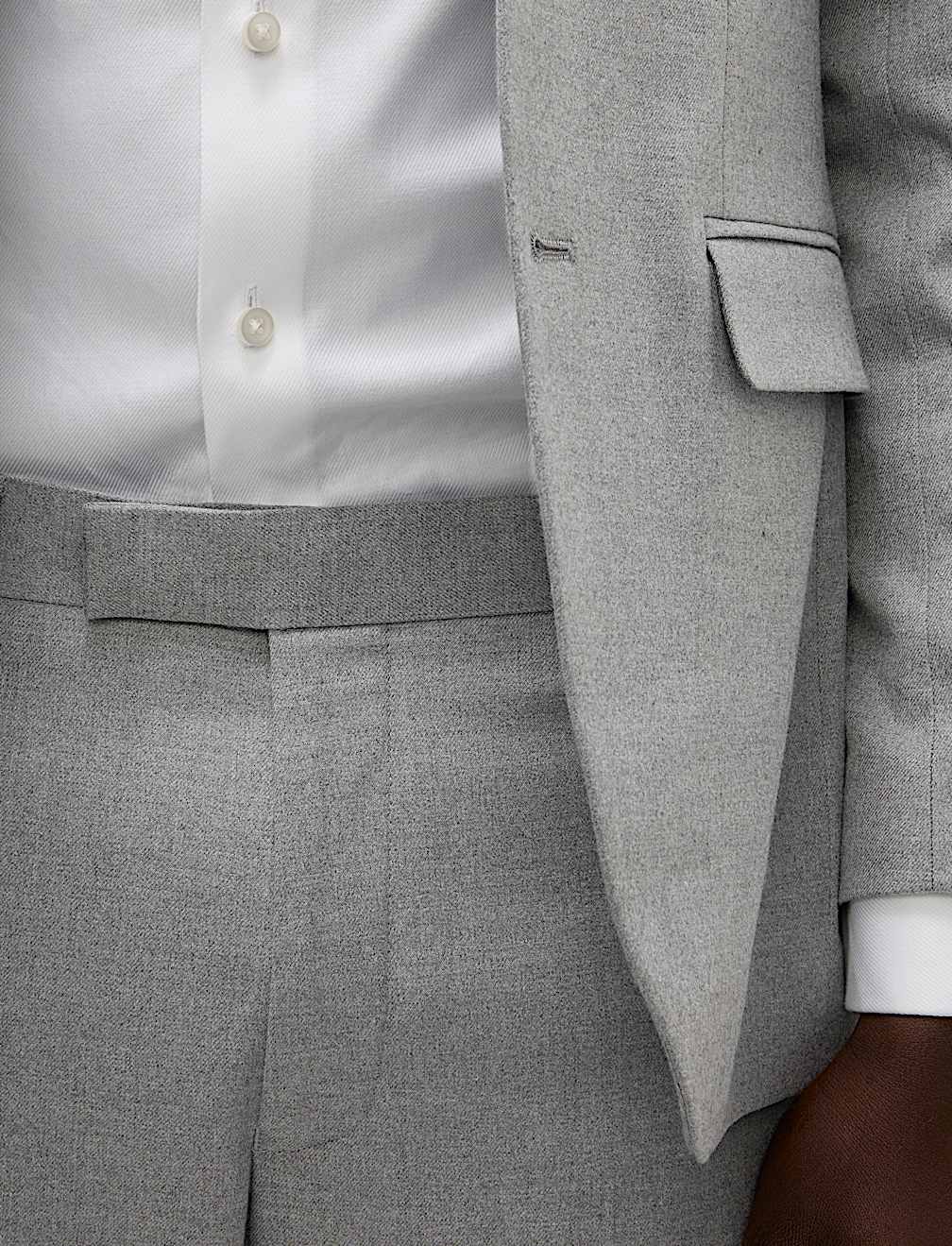 Slim Fit Suit Trousers