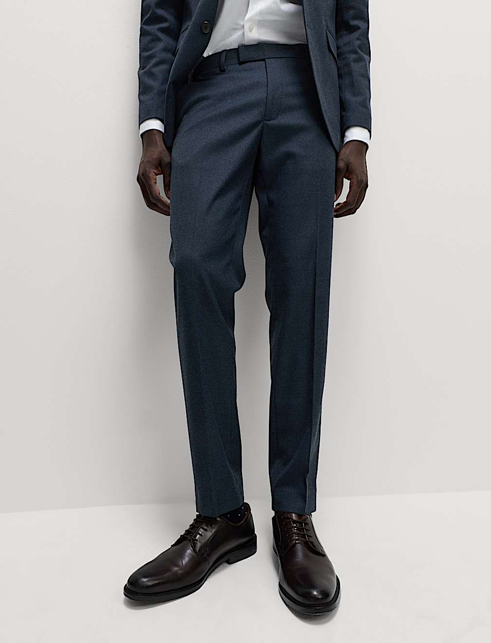 Slim Fit Suit Trousers