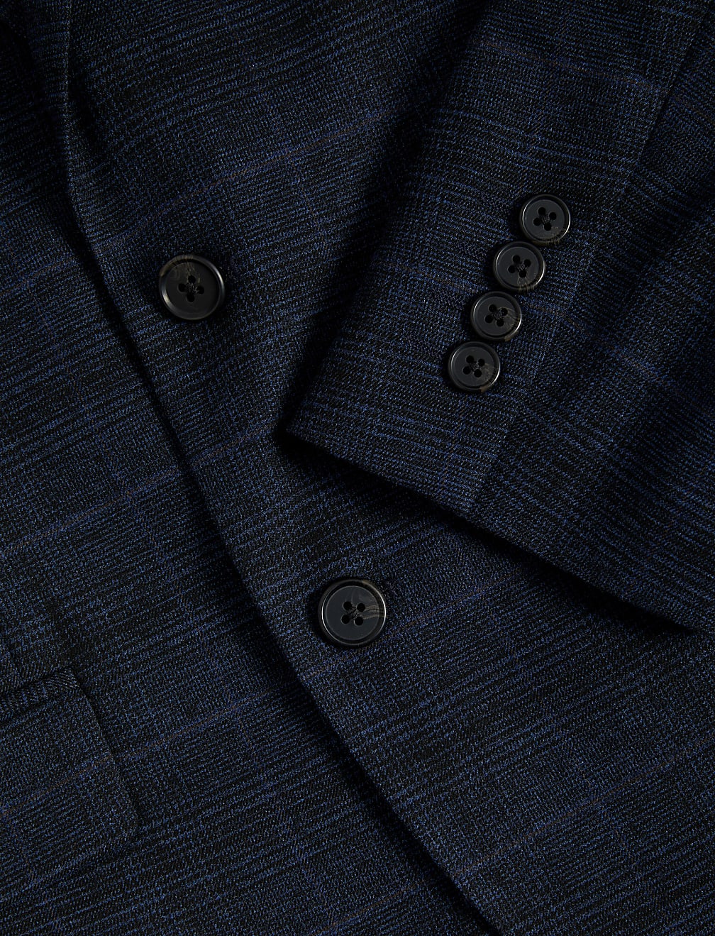 Slim Fit Prince of Wales Check Suit