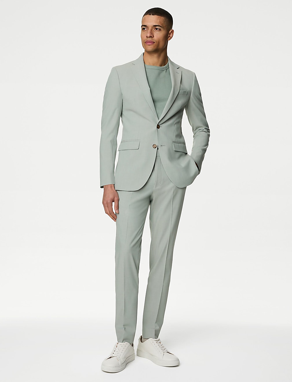 Slim Fit Stretch Suit Jacket