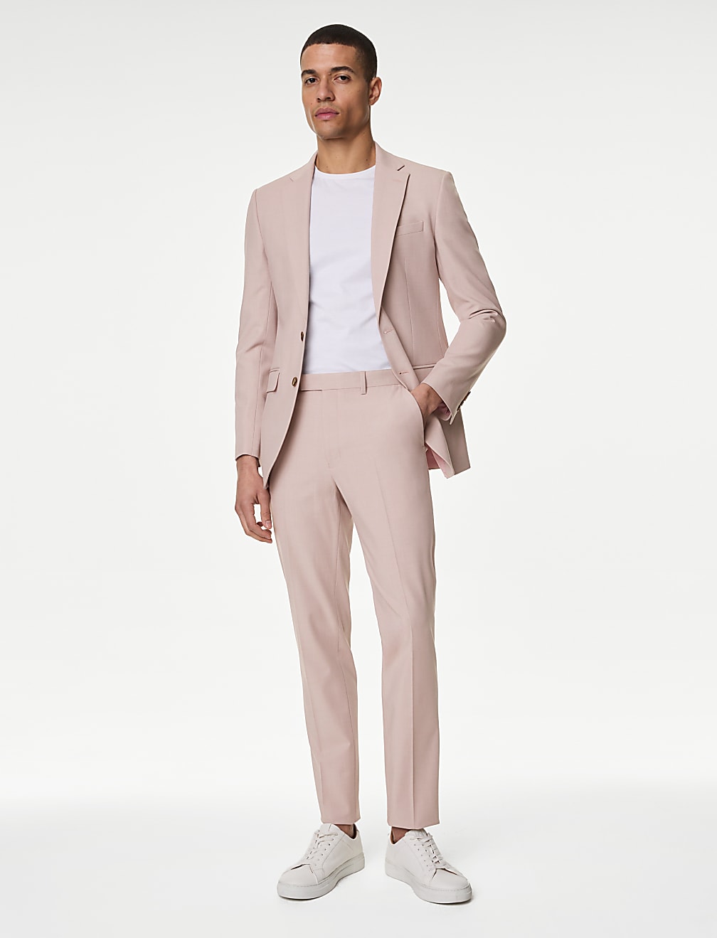 Slim Fit Stretch Trousers