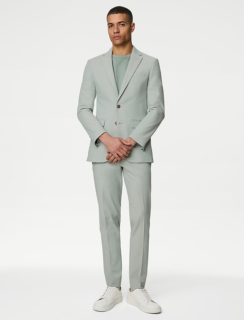 Slim Fit Stretch Trousers