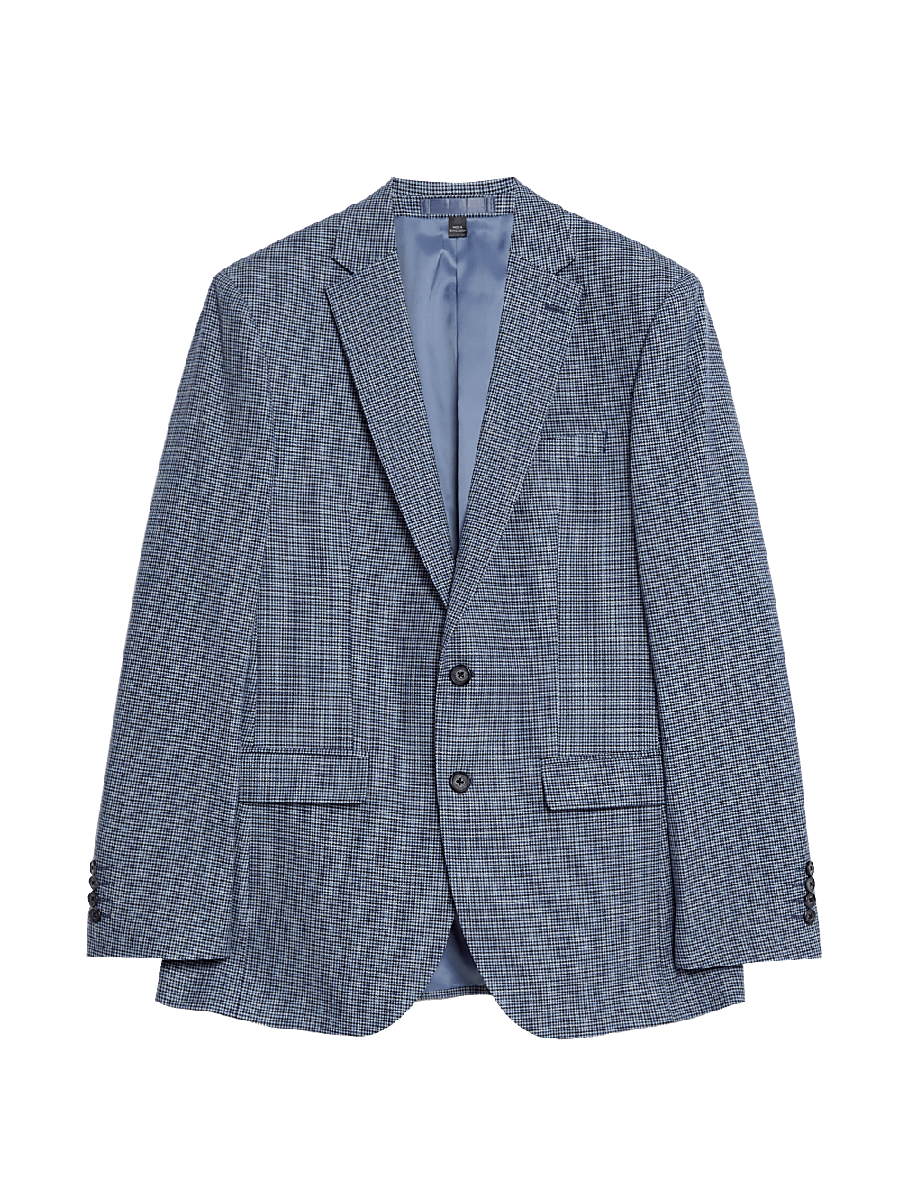 Slim Fit Puppytooth Stretch Suit Jacket