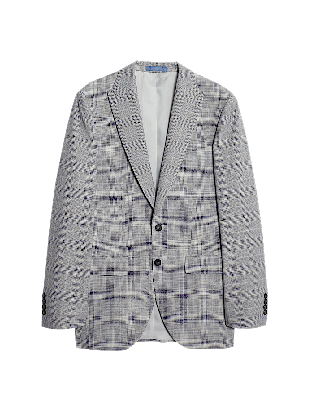 Slim Fit Prince of Wales Check Suit Jacket
