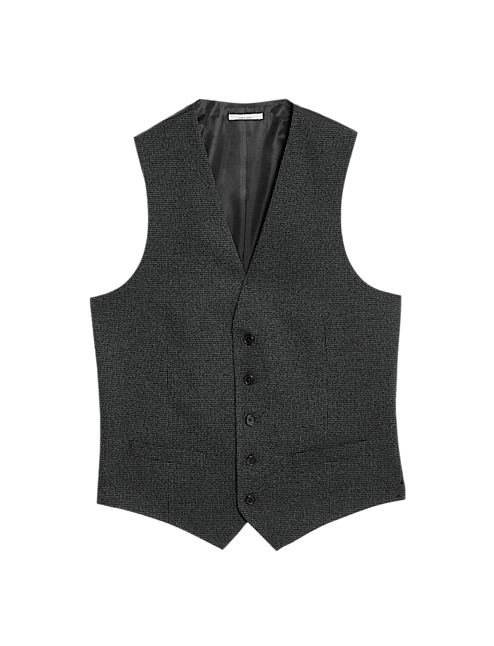 Slim Fit Puppytooth Stretch Suit Trousers