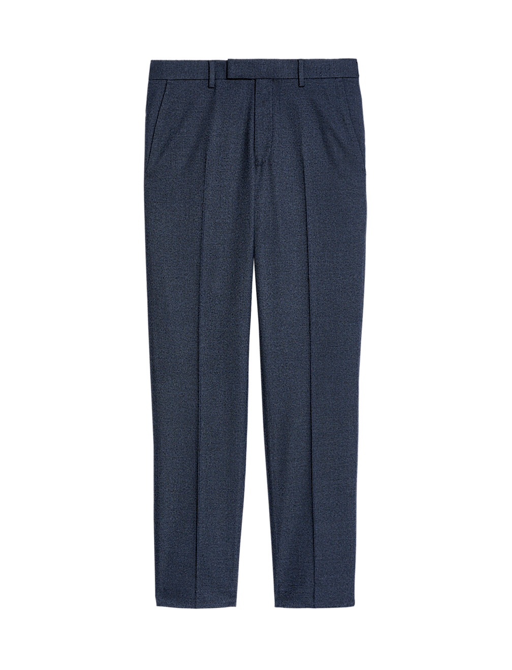 Slim Fit Flat Front Trousers