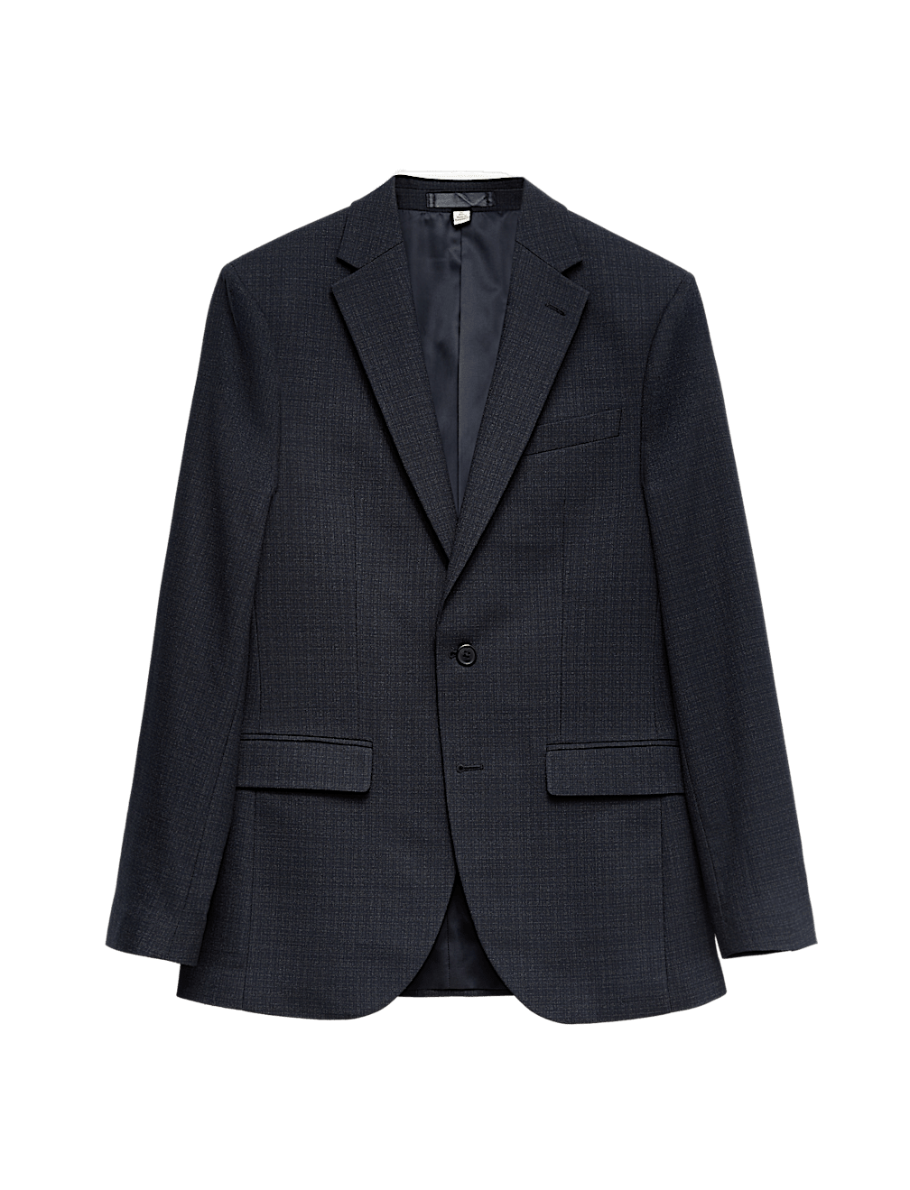 Slim Fit Textured Stretch Jacket