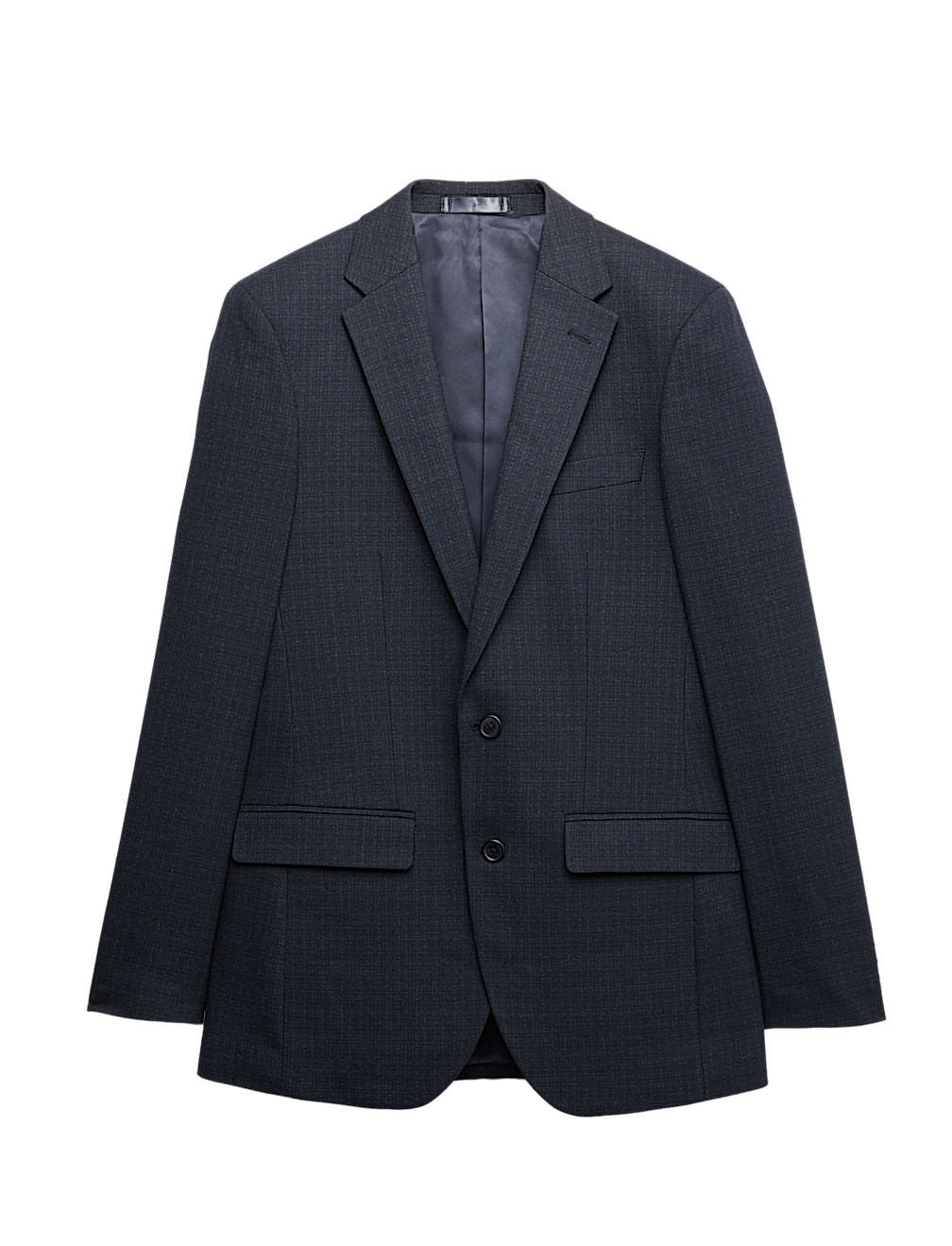 Regular Fit Textured Stretch Jacket