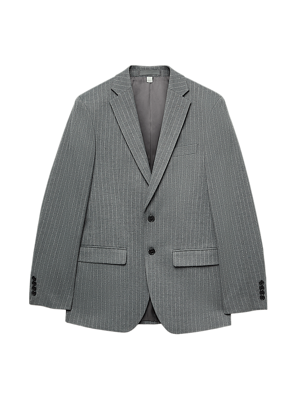 Slim Fit Pin Stripe Stretch Suit Jacket