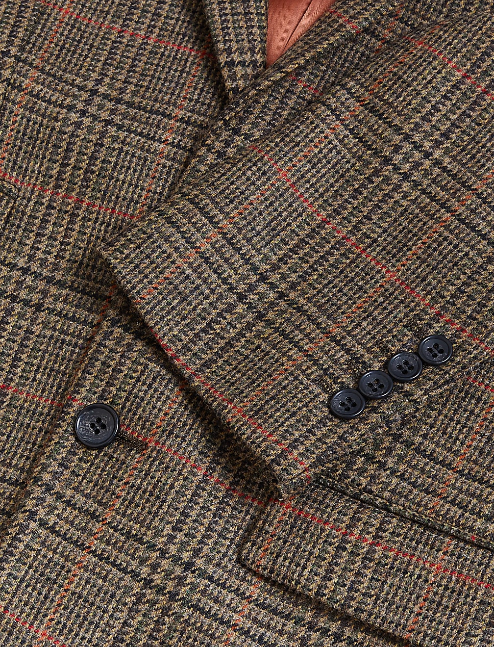 Pure British Wool Check Jacket