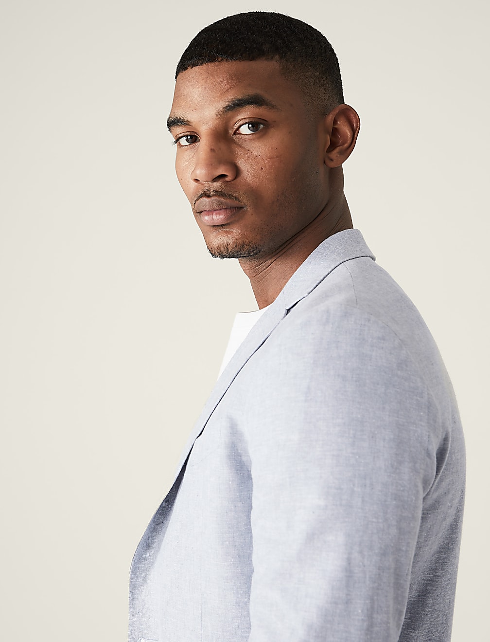 Linen Rich Textured Jacket
