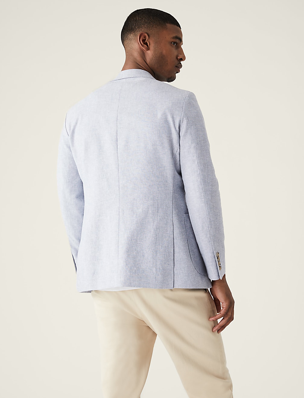 Linen Rich Textured Jacket