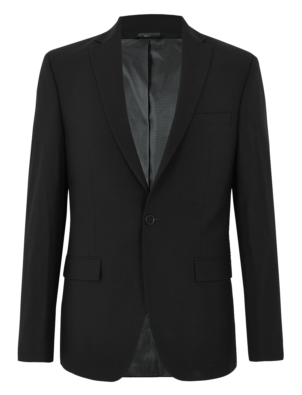 The Ultimate Black Regular Fit Jacket