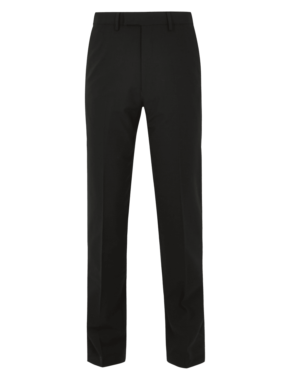 The Ultimate Black Regular Fit Trousers