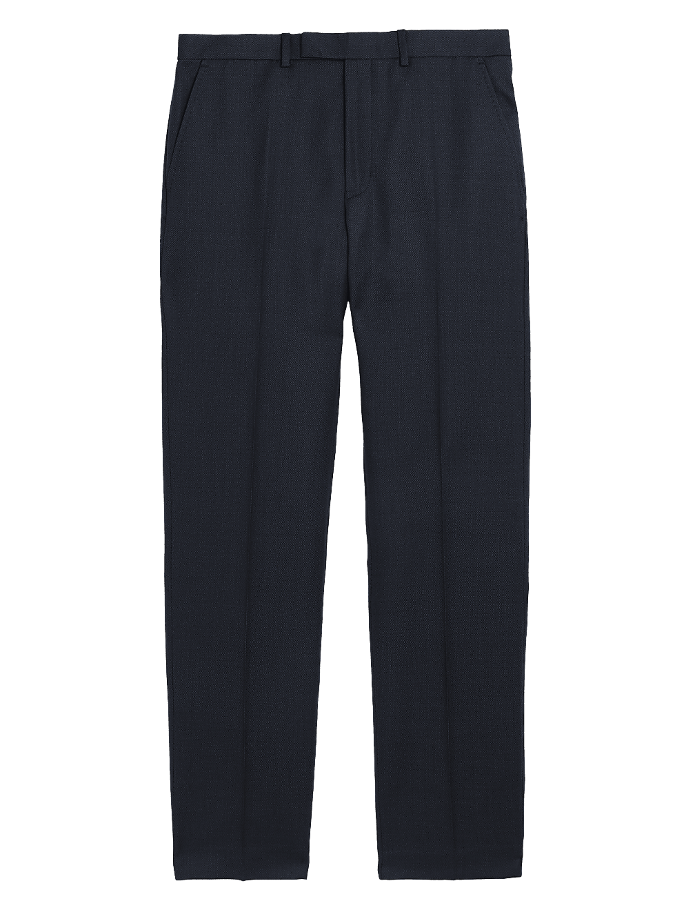 Regular Fit Pure Wool Suit Trousers