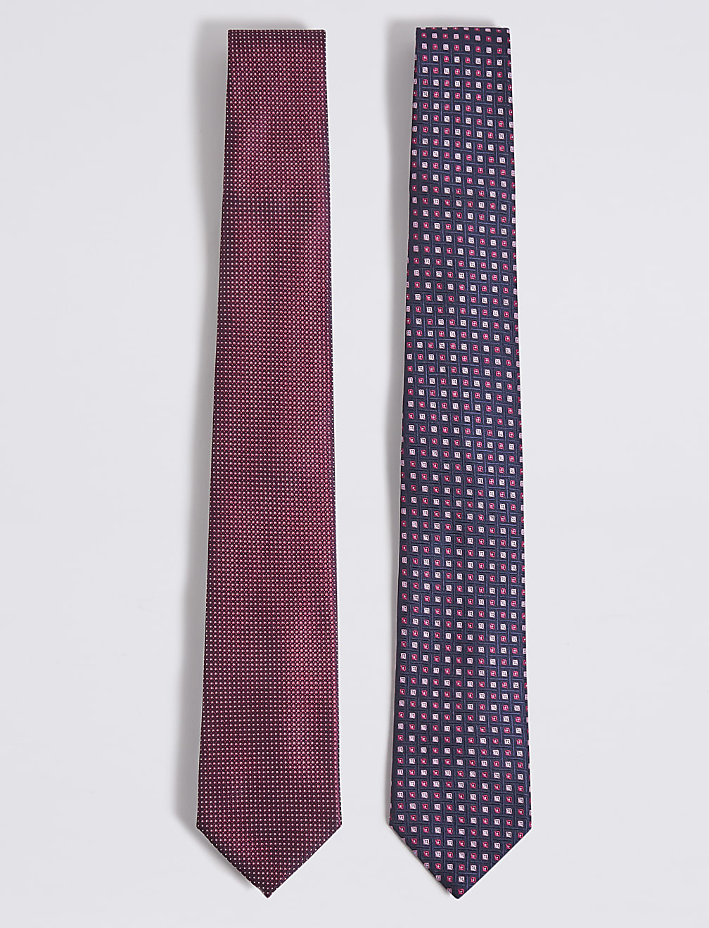 2 Pack Assorted Ties