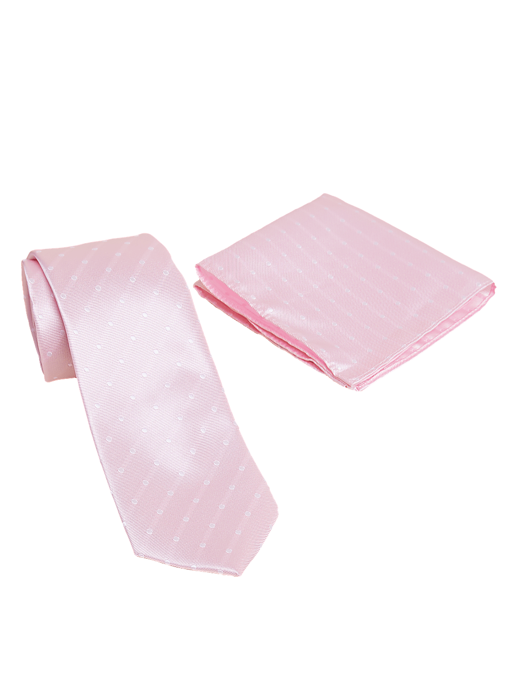 Spotted Tie & Pocket Square Set