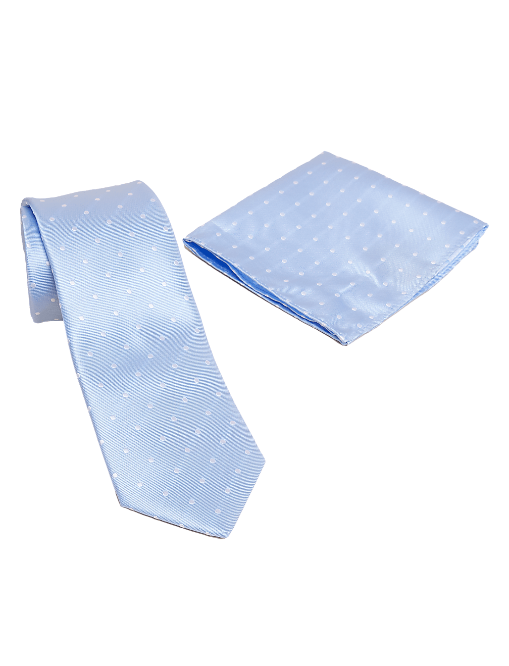 Spotted Tie & Pocket Square Set