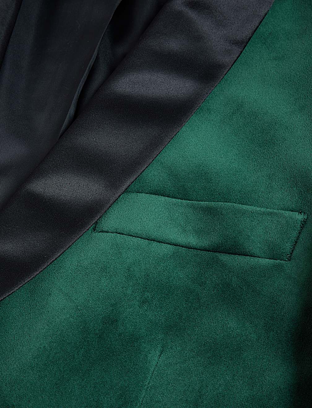 Velvet Shawl Lapel Blazer